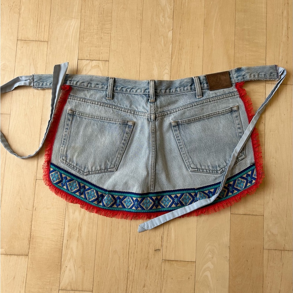 Novelty Jeans Pockets Apron - Picture 1 of 5